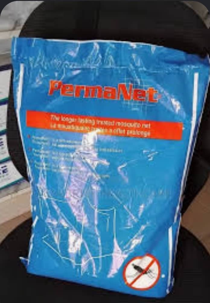 Mosquito net protection in a sleeping area